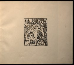 Die Träumenden Knaben (The Dreaming Boys) by Oskar Kokoschka, 1908 Spread 1 recto